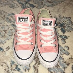Converse salmon pink size 6